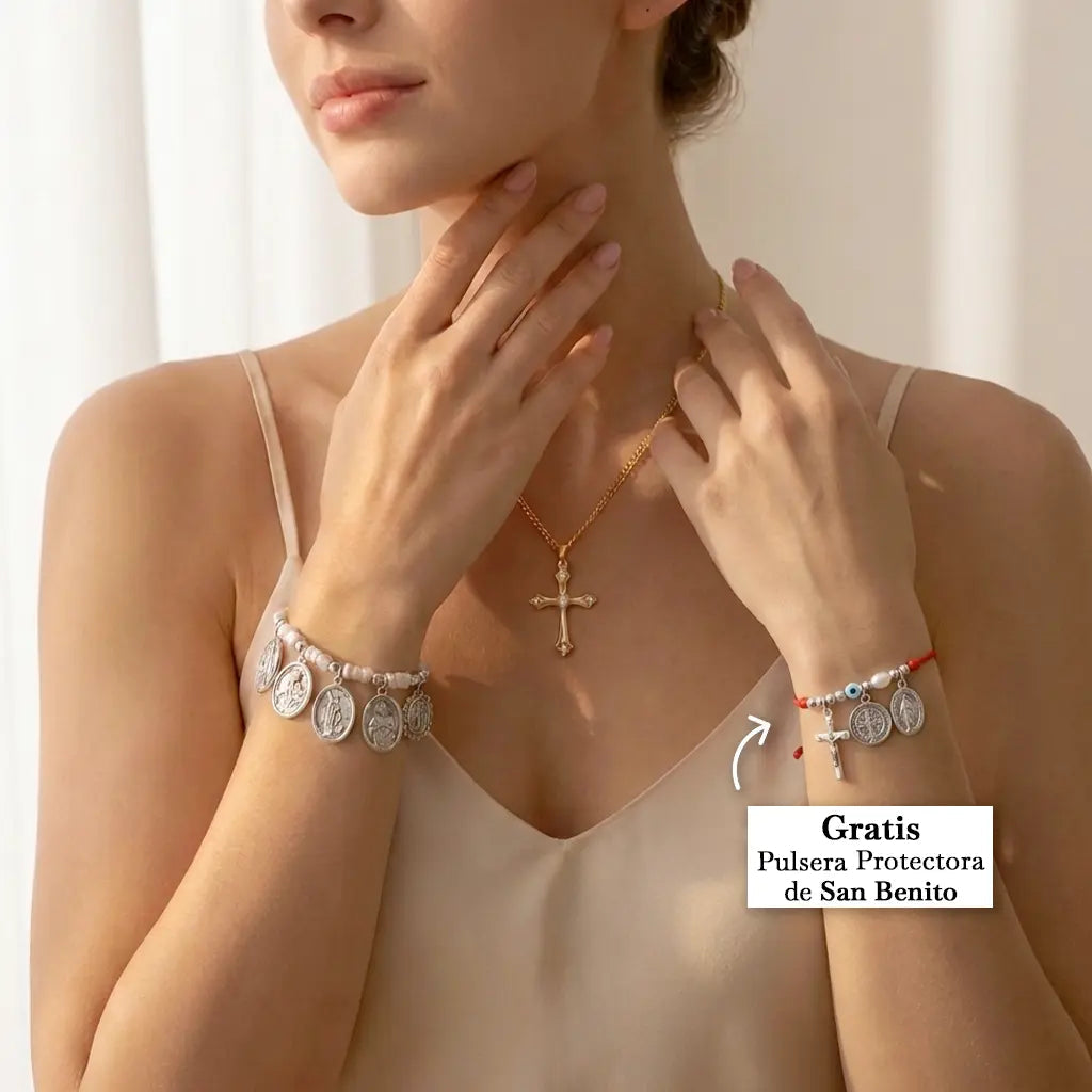 Pulsera Milagrosa puesta