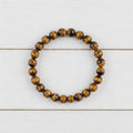 Pulsera de Ojo de Tigre de 8 mm